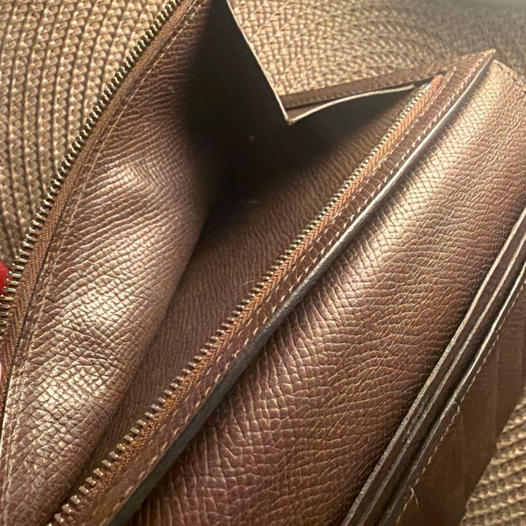 HERMES べアン財布　ショコラ箱あり