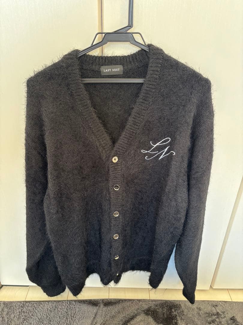トップス Last nest Risk Taker Mohair Cardigan