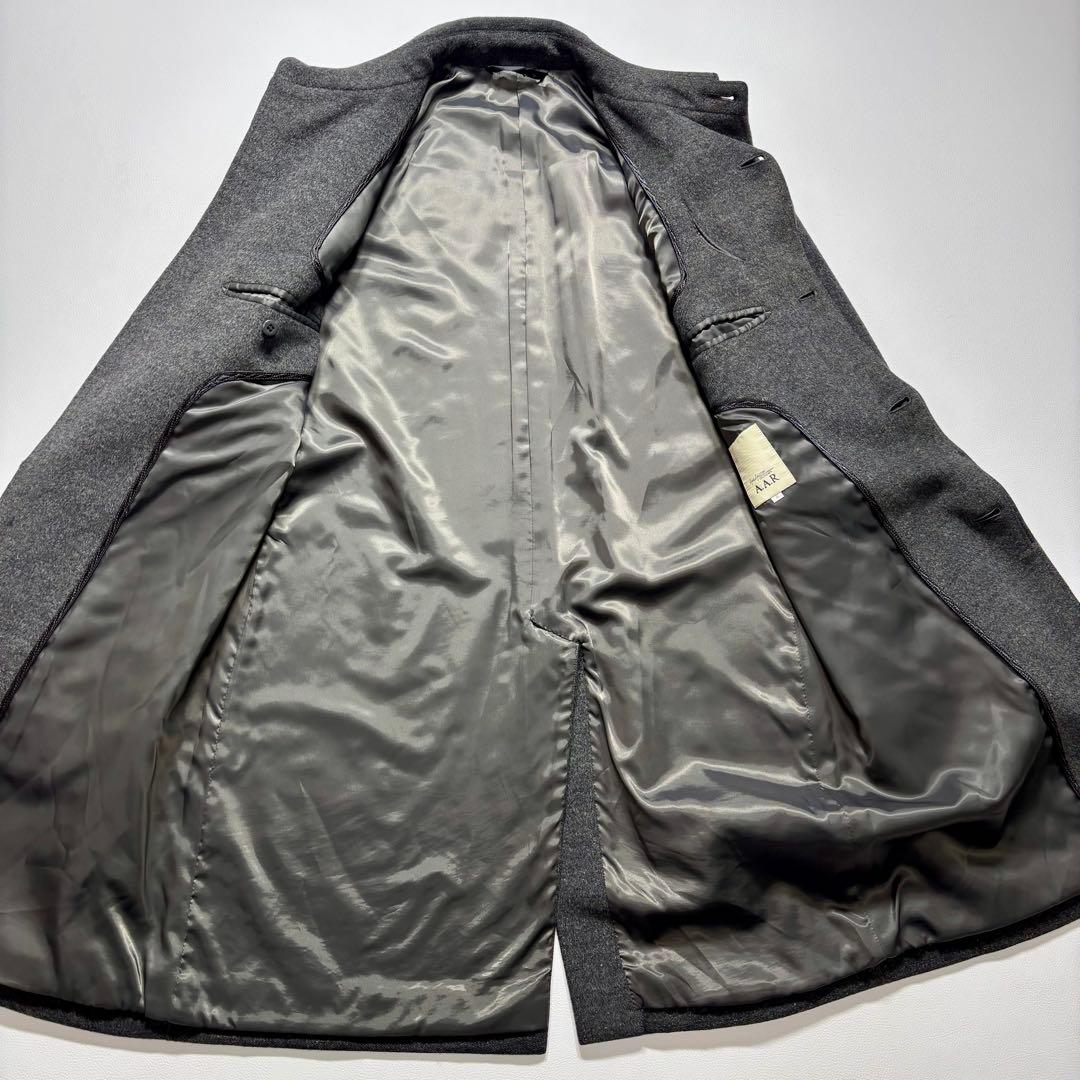 A.A.R ヨウジヤマモト DURBAN ステンカラーコート アンゴラ グレー