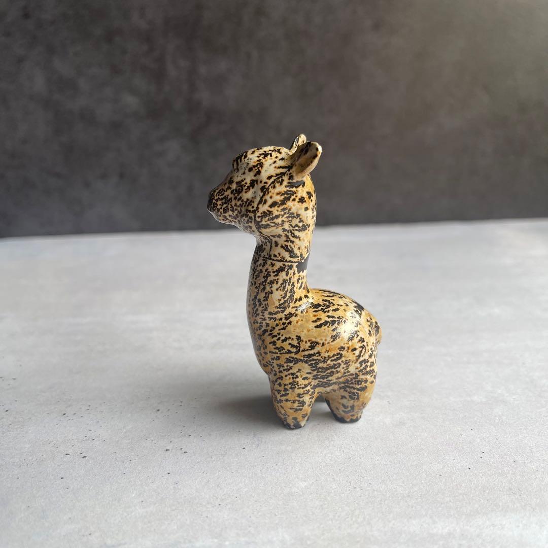 ピクチャージャスパー アルパカ 置物 インテリア