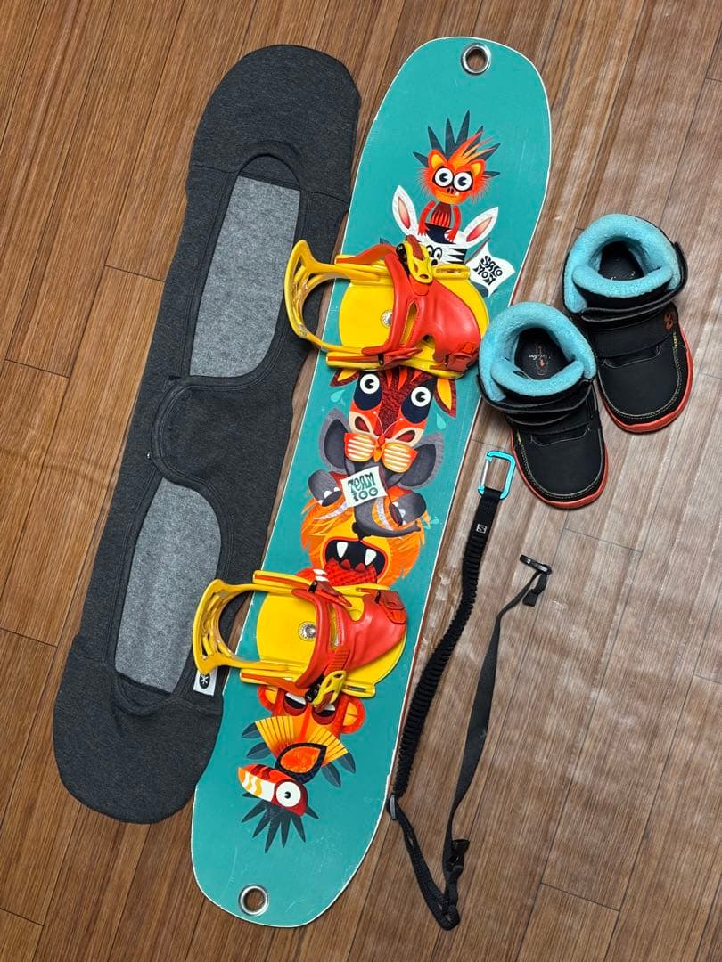 スノーボードセット　サロモン