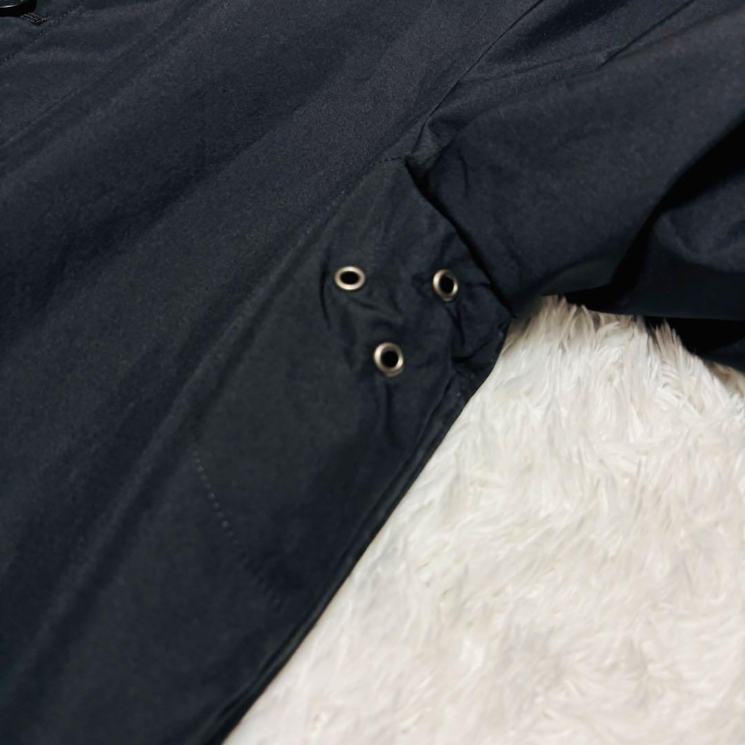 美品 バーバリー ブラックレーベル ステンカラーコート ノバチェック ブラック