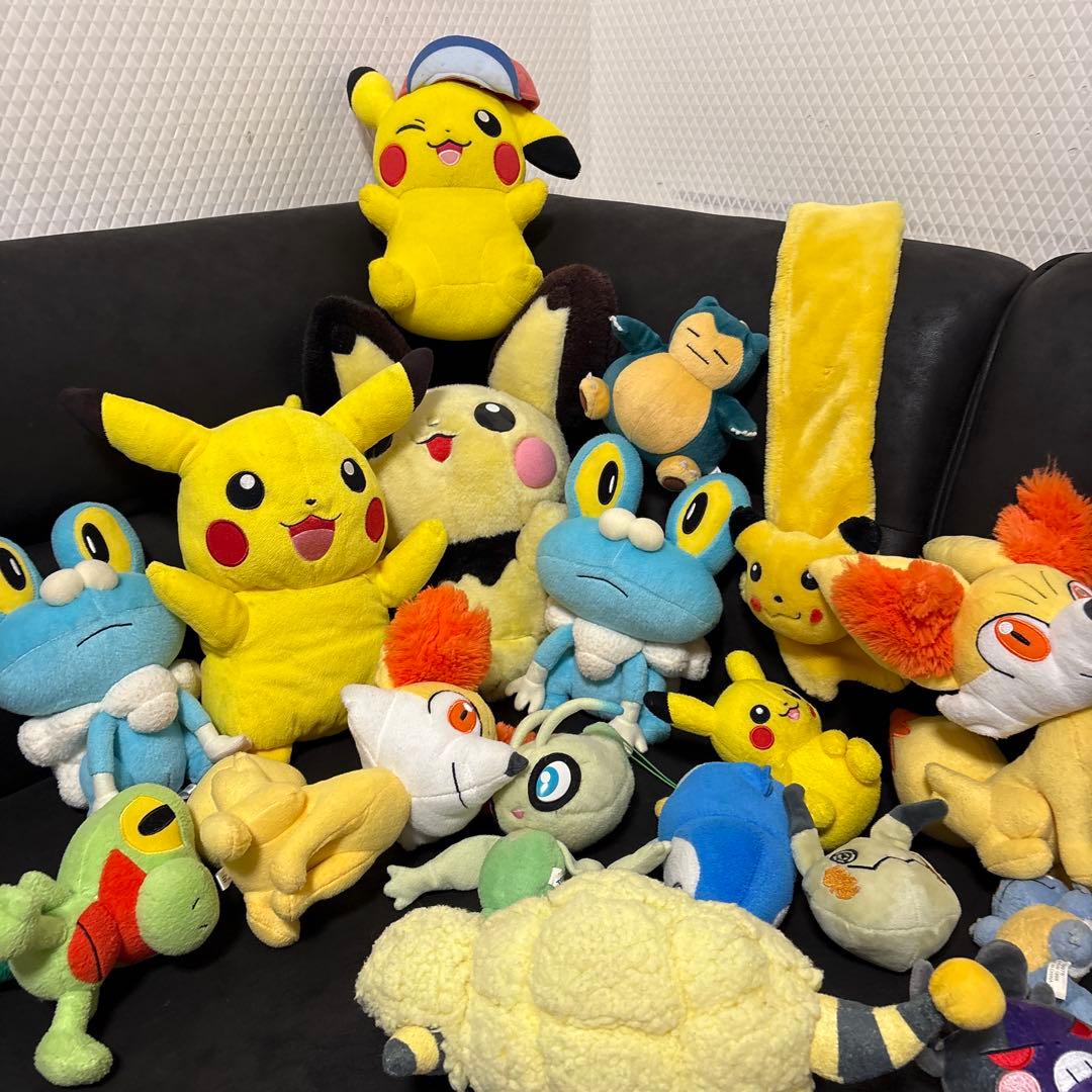 非プライズ　ポケモン　ぬいぐるみ　まとめ売り　ポケセン　当時物　セガ　セキグチ他