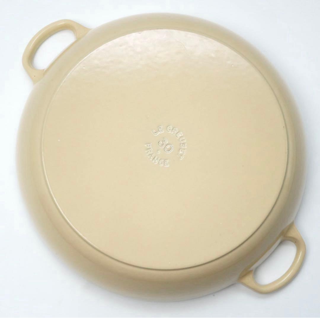 【美品】LE CREUSET　ビュッフェキャセロール　デューン　30cm