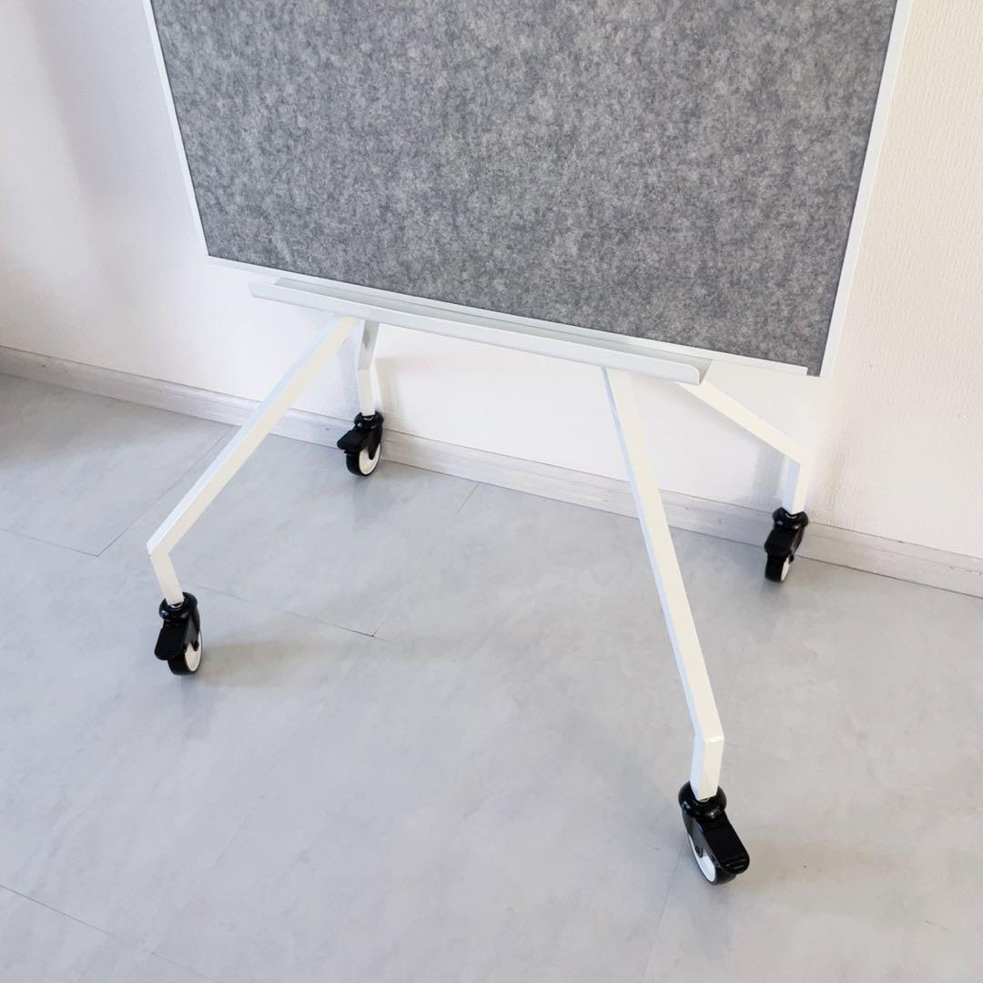 IKEA ELLOVEN エロヴェン　ホワイトボード　パーテーション　キャスター