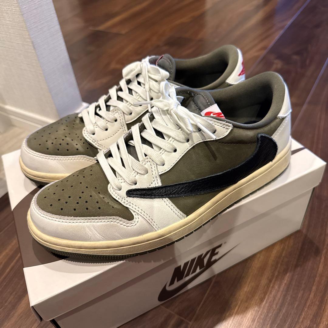 TravisScott×Nike AirJordan1 Low OG Olive