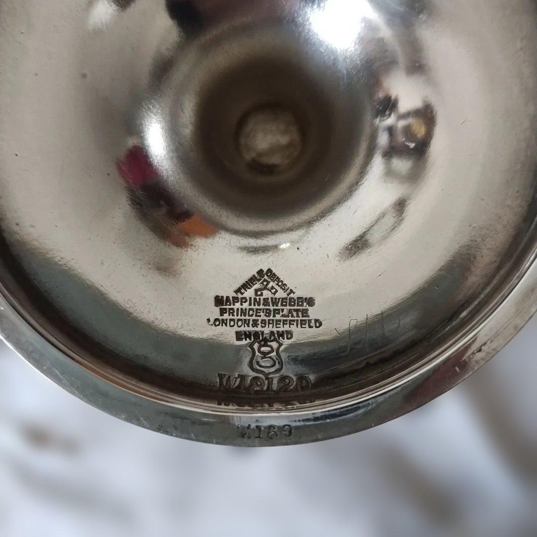 Mappin & Webb　アンティーク　シルバープレート　英国　コンポート