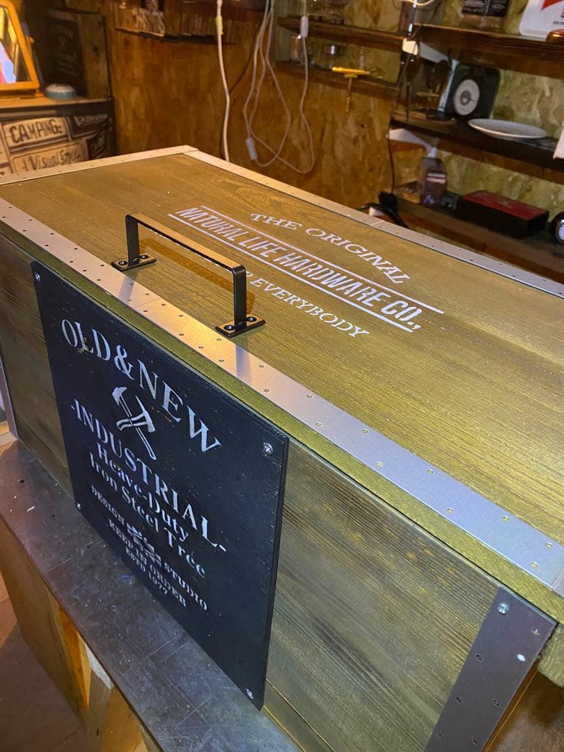 収納BOX インダストリアル