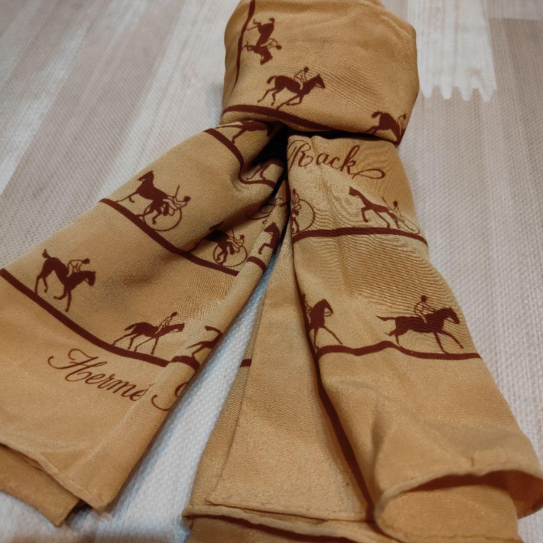 HERMES/エルメス カレ 馬術 シルク スカーフ 83cm角