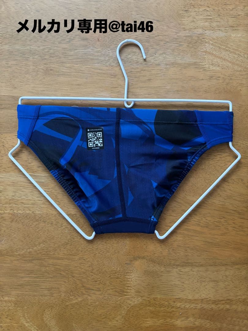 7000円オフMizuno(ミズノ) 競泳水着　ネイビー×ブルーVパン・競パンS