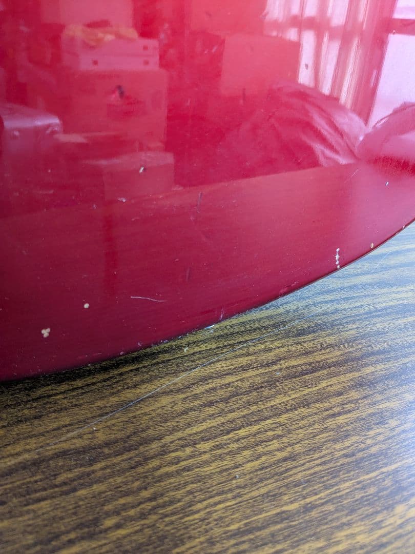 【ジャンク品】 フェルナンデス エレキベース 赤