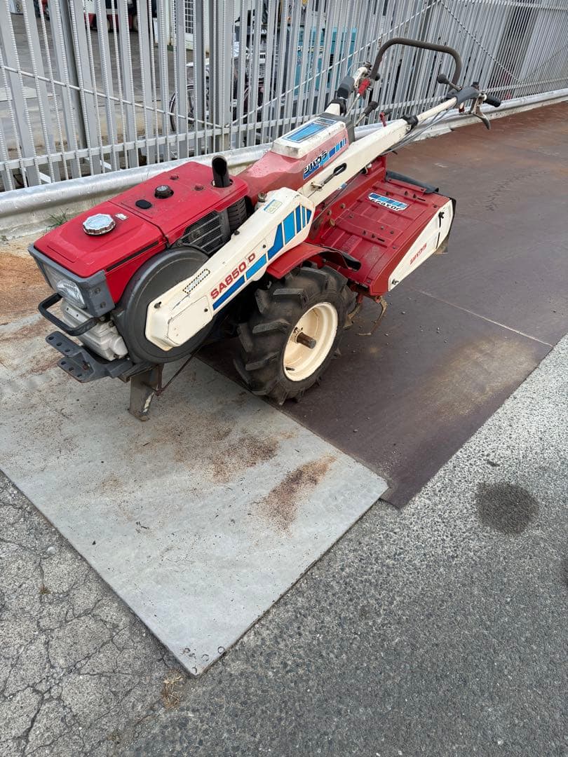 ト*ん様 エンジン好調！セルスタート ヤンマー YA85 耕うん機 ディーゼルエ