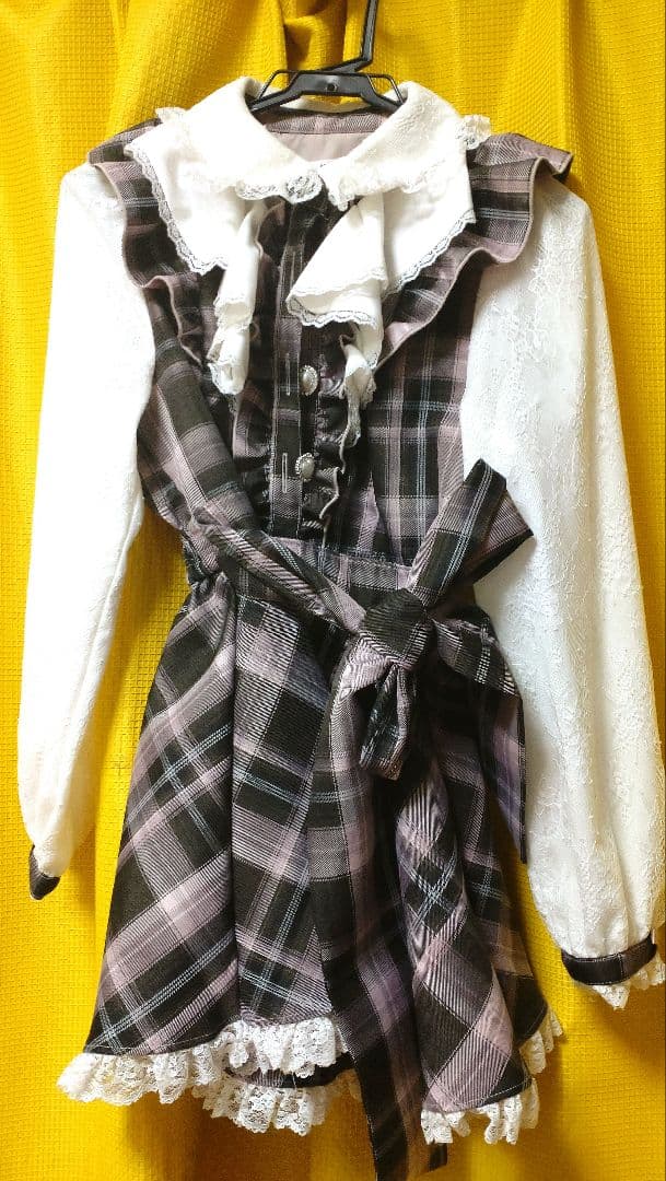 (ノエミー売り切れ品)バックリボンラッフルセットアップ