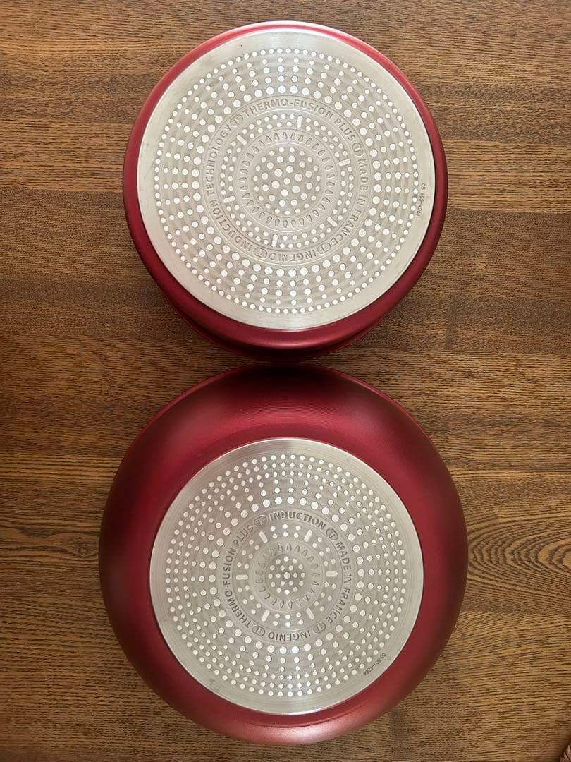 T-fal6倍長持ち　ウォックパン26 ソースパン20 バタフライガラスぶた20