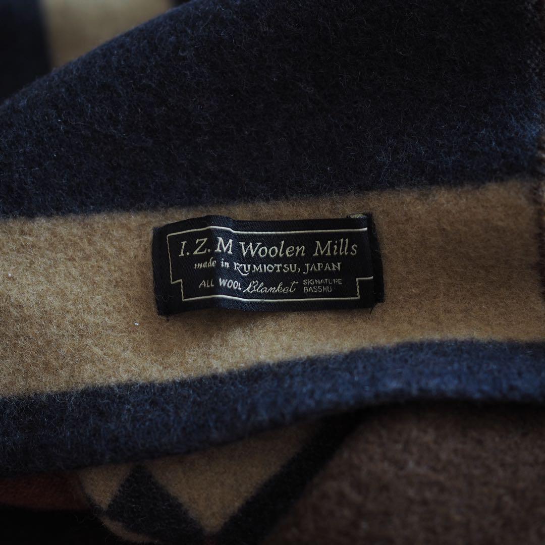 Basshu woolen mills ウールブランケット バッシュ