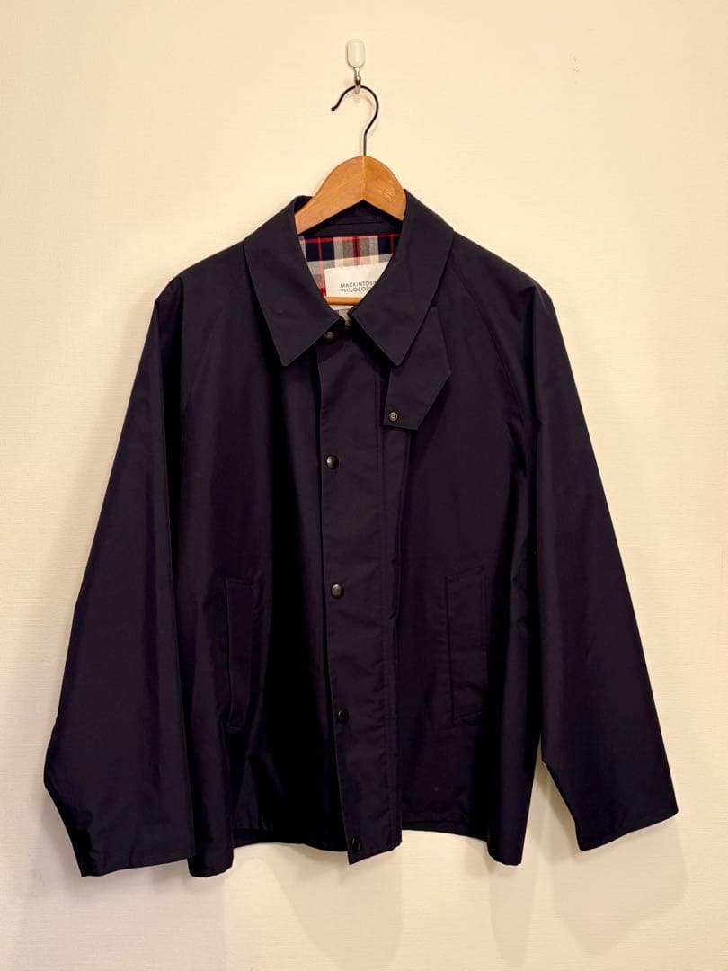 マッキントッシュフィロソフィー ジップ ジャケット アウター ネイビー 春 秋
