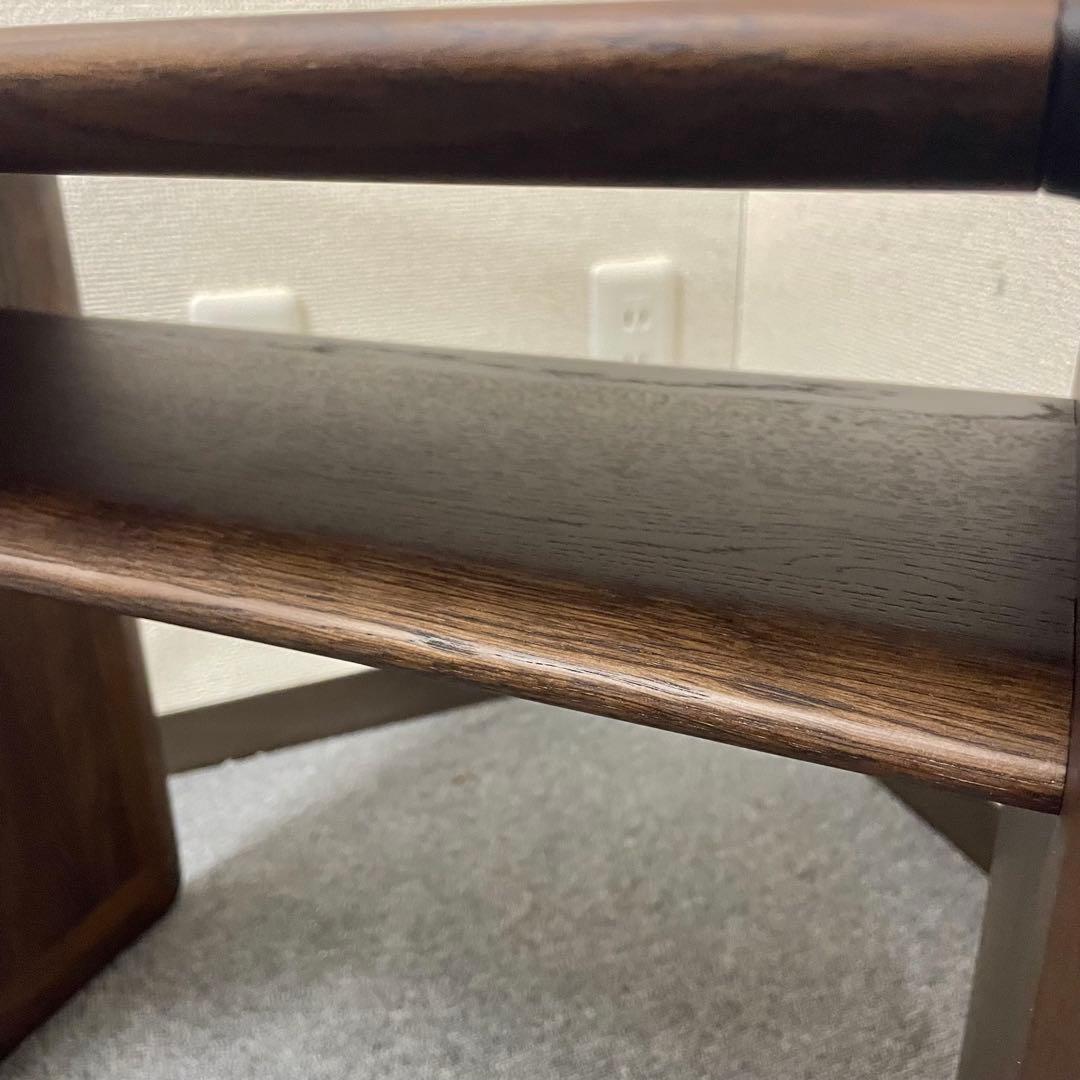 【美品】karimoku サイド テーブル モカブラウン TU1970