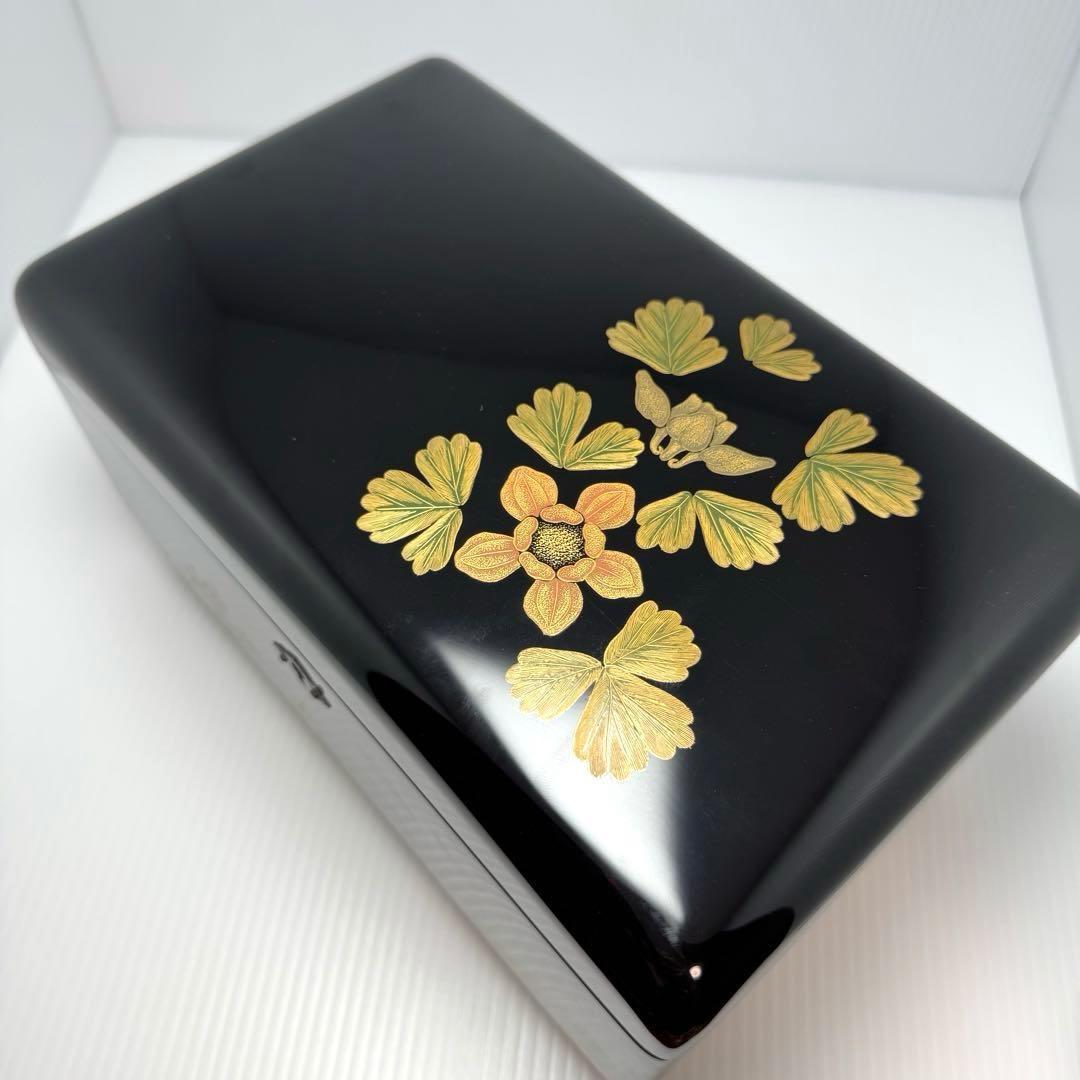希少 未使用 輪島塗 宝石箱 宝物箱 鍵付き 漆器 伝統工芸 輪島漆器