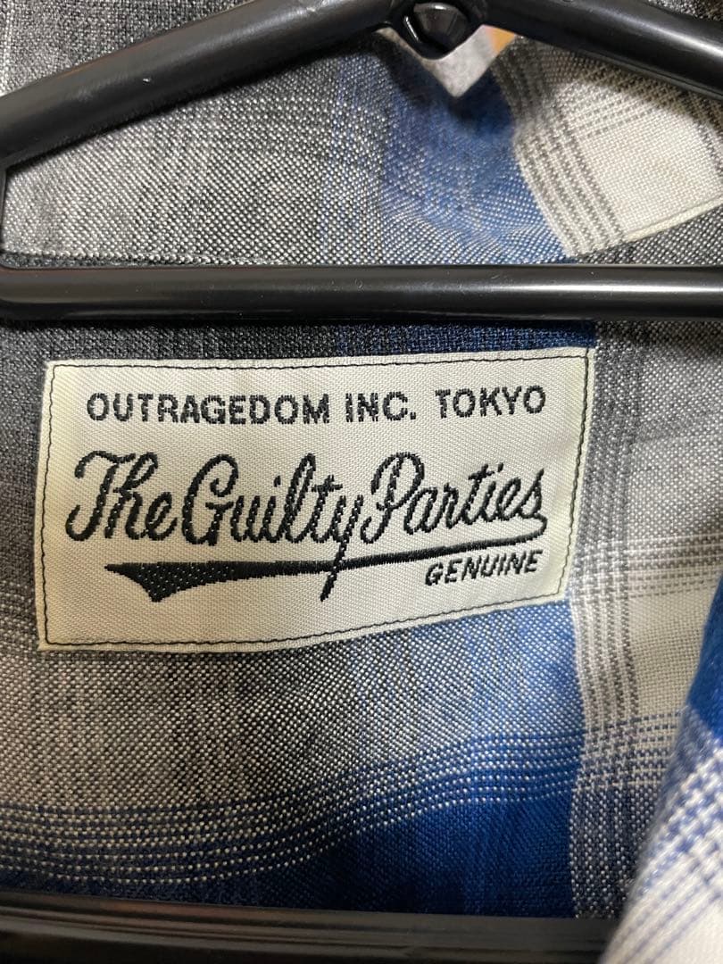 The Guilty Parties オンブレチェックシャツ