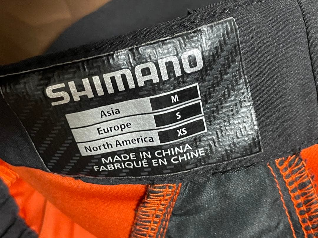 値下げ❗️シマノPA-045Q 防風ストレッチパンツ パイレットブラックMサイズ