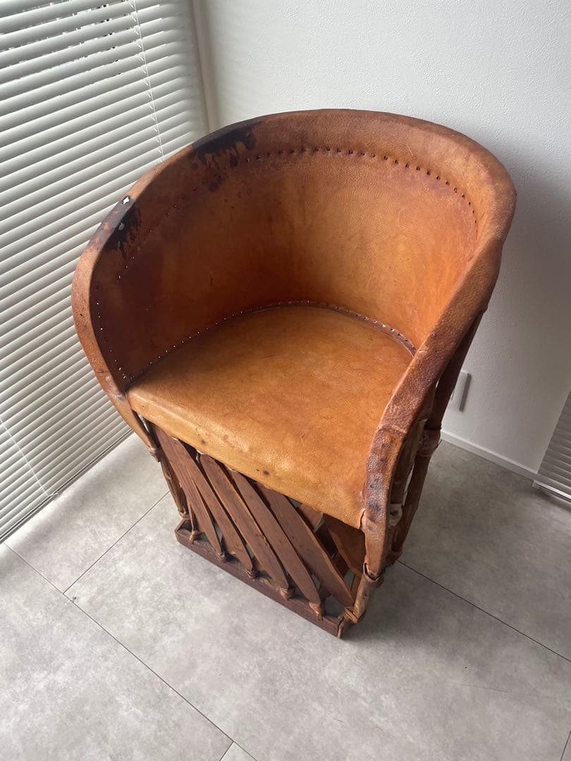 エキパルチェア　ビンテージチェア　難あり　民族