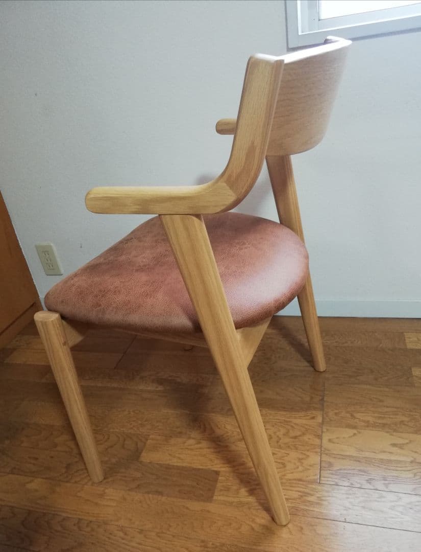飛騨家具 イバタインテリア　セミアームチェア