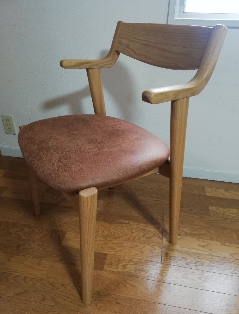 飛騨家具 イバタインテリア　セミアームチェア