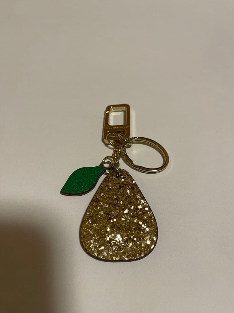 アニヤハインドマーチ 洋梨　キラキラ　キーホルダー