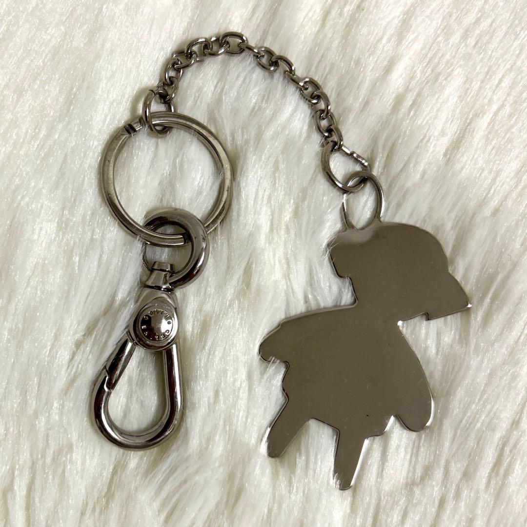 CELINE セリーヌ ピンク 少女モチーフ キーホルダー キーリング