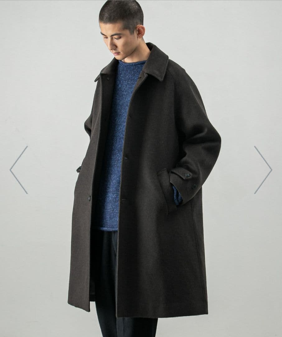 URBAN RESEARCH バルカラーコート ブラウン Sサイズ