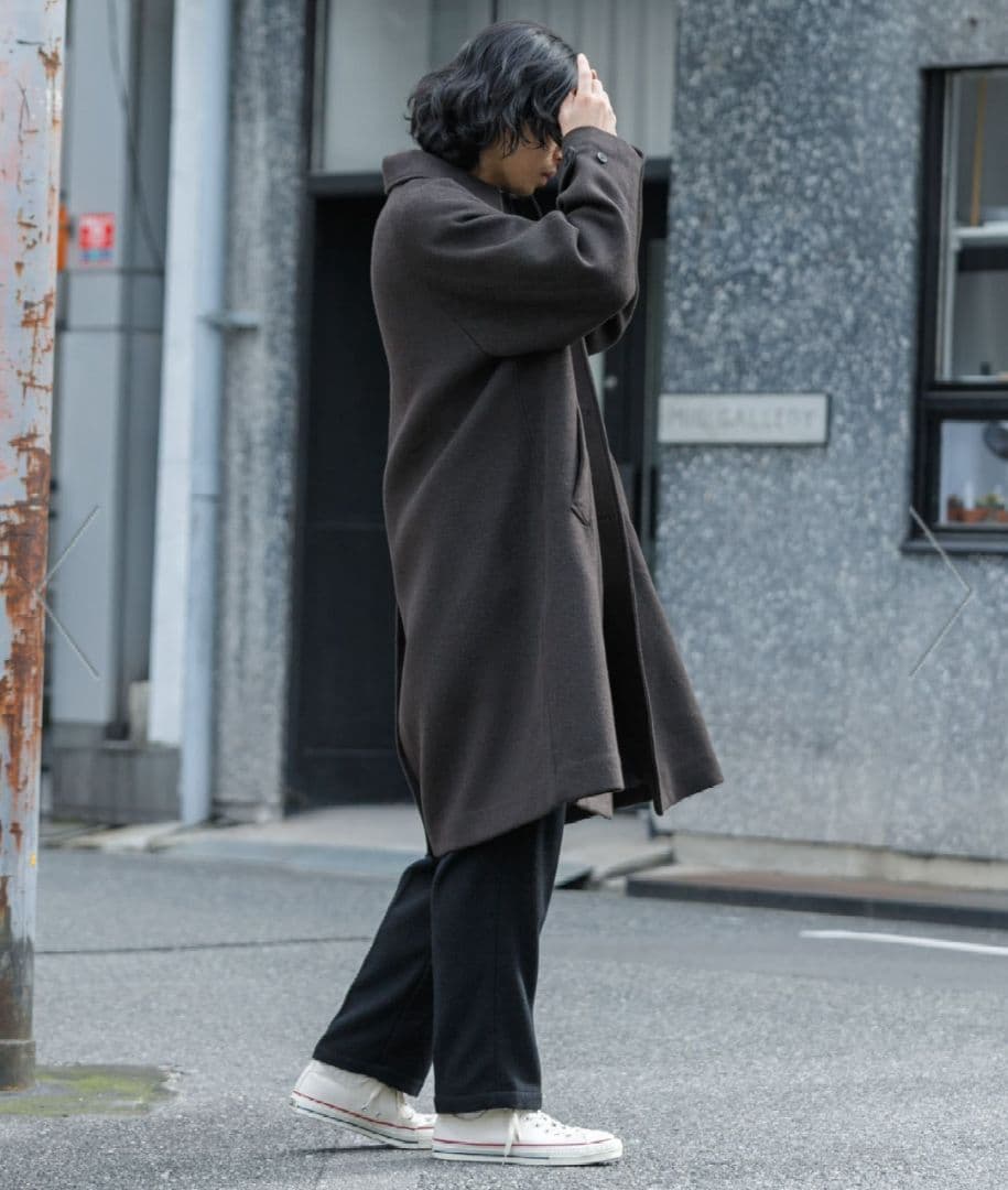 URBAN RESEARCH バルカラーコート ブラウン Sサイズ