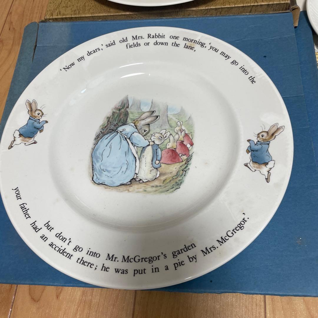 ピーターラビット ウェッジウッド お皿