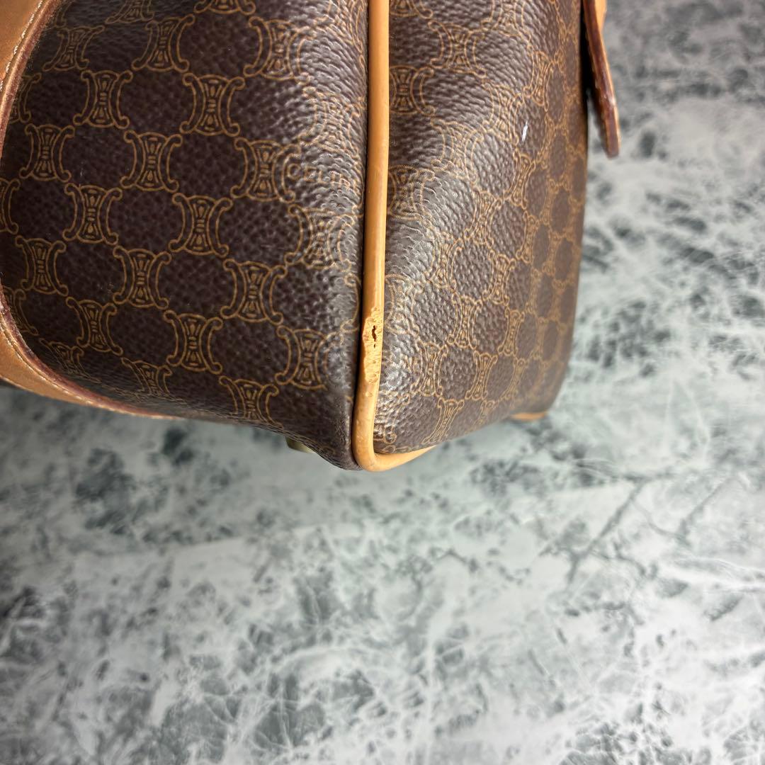 ✨CELINE✨　セリーヌ　ボストンバッグ　ハンドバッグ　マカダム　ヴィンテージ