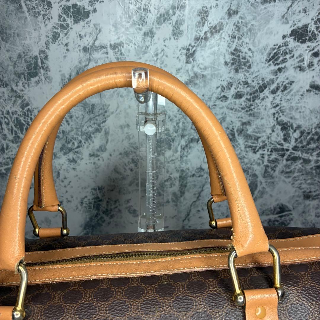 ✨CELINE✨　セリーヌ　ボストンバッグ　ハンドバッグ　マカダム　ヴィンテージ