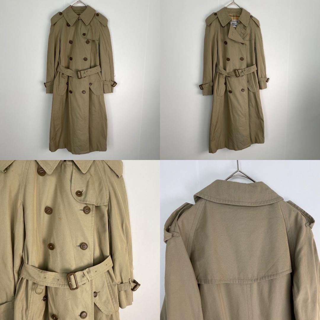 バーバリーズ　トレンチコート　90s　白タグ　ライナー付き　Burberrys
