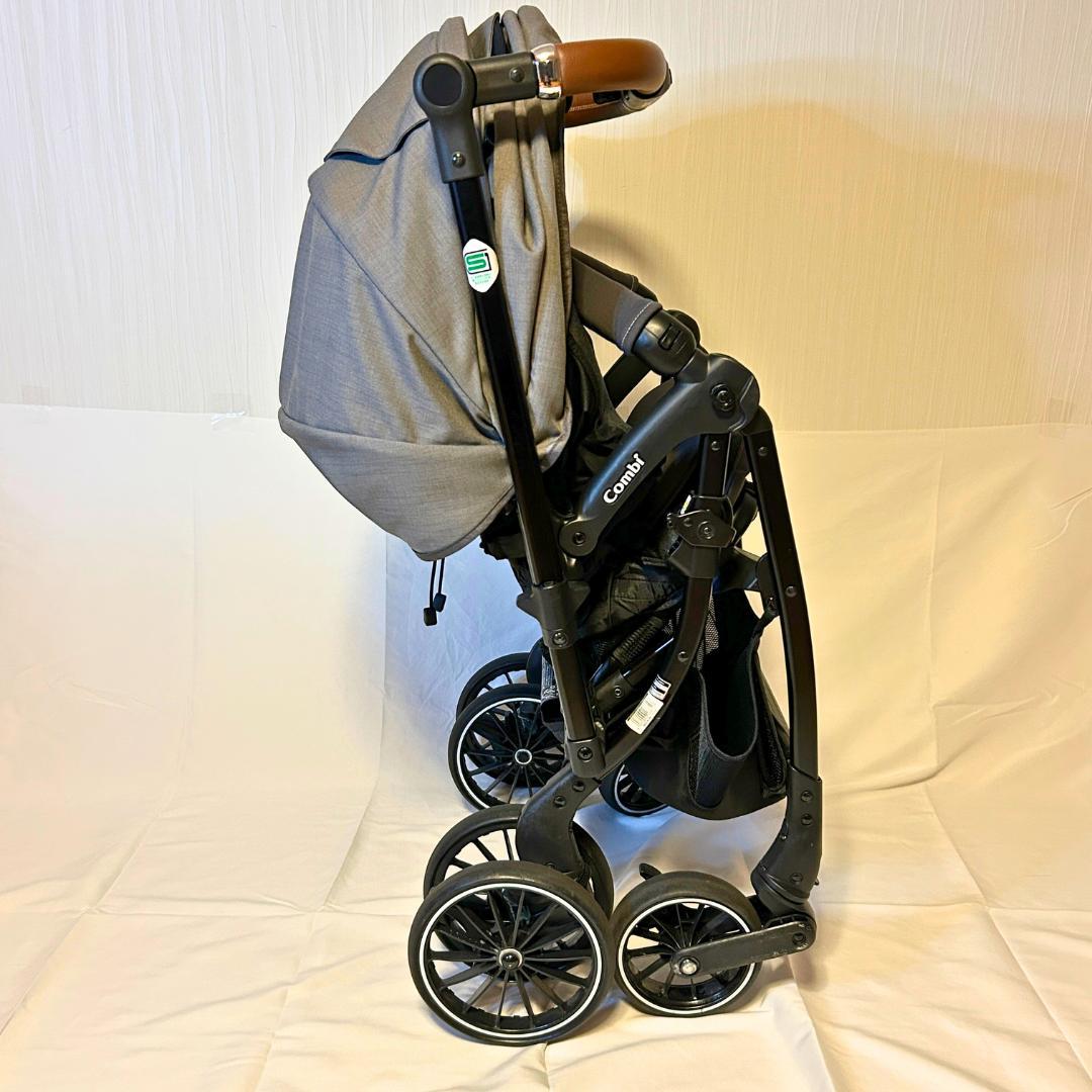 【美品】Combi スゴカルSwitch エッグショック AN シャドーグレー