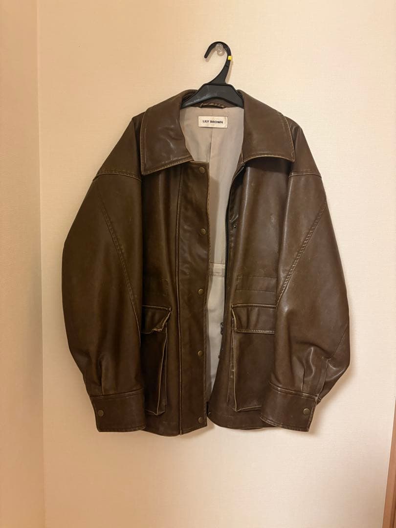 LILY BROWN バリエーションドロストオーバージャケット
