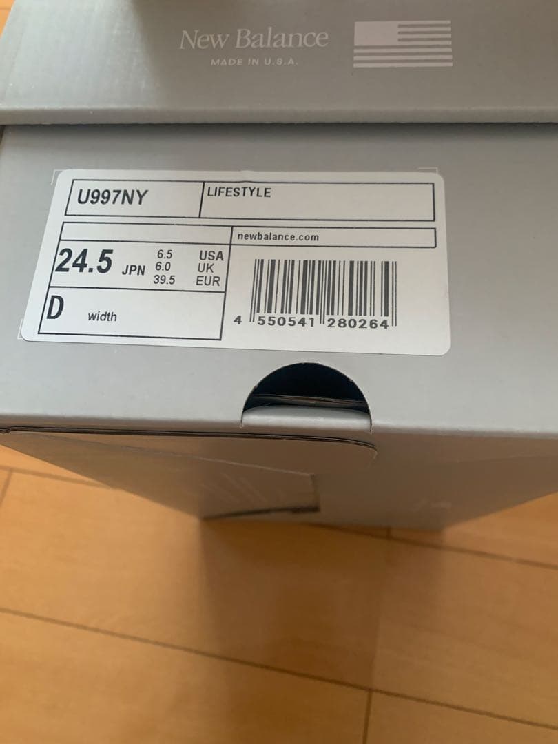 U997NY made in USA 新品未使用New Balance