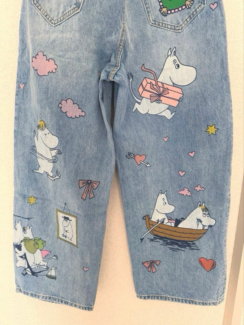 ラ*ん様 最高品質　スーパーバギー　フィット　ジーンズ　S 定価12万