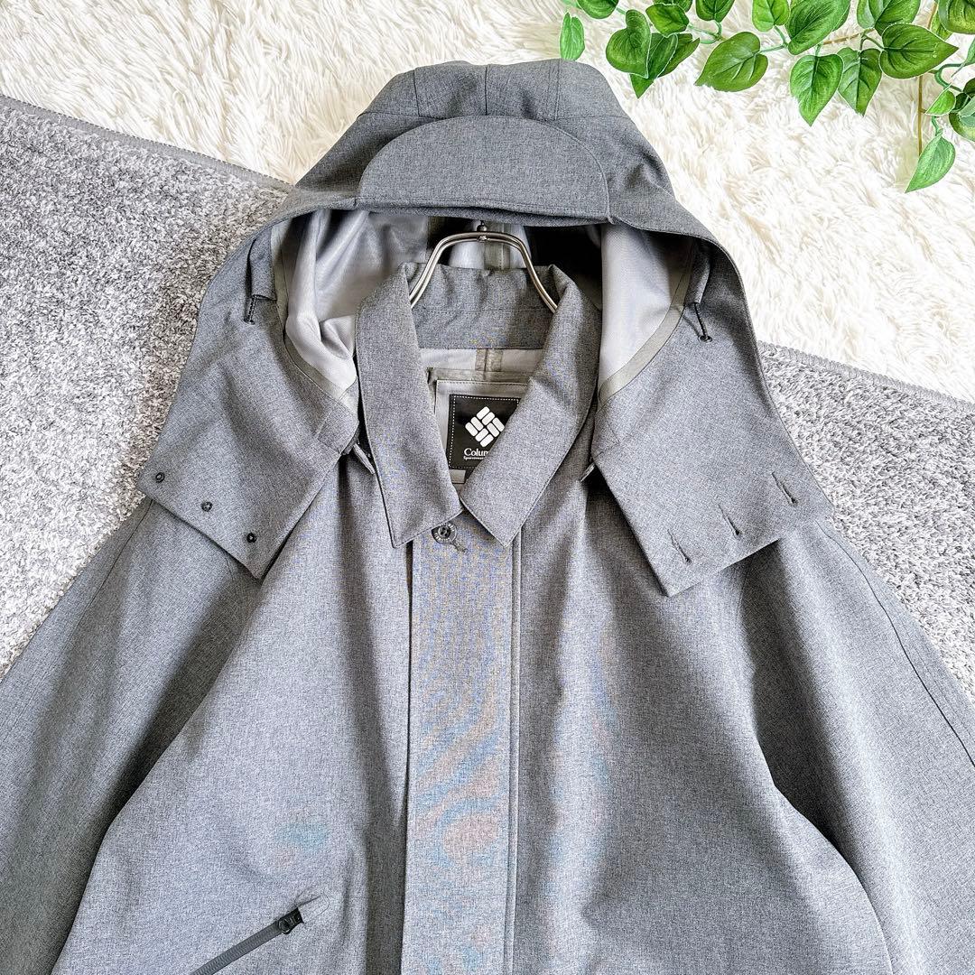 コロンビア　ブラックレーベル　2way コートブリルボウルジャケット　グレー