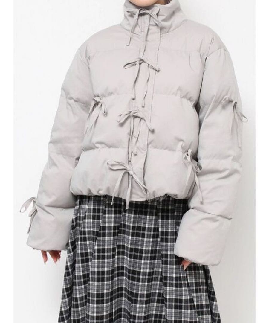 いちごミルク merry jenny ribbon paddedジャケット