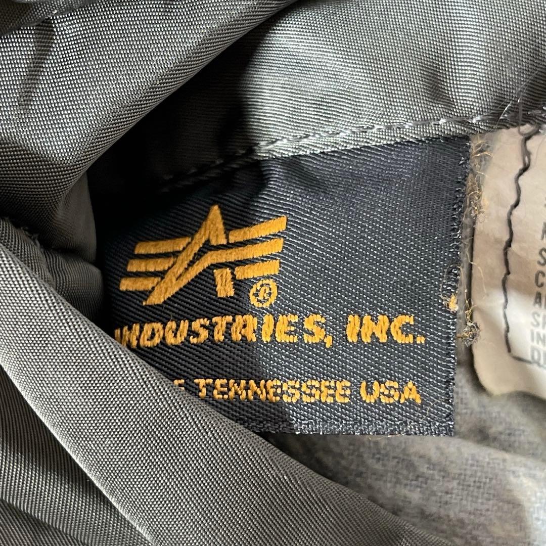 80s 90s アルファ フライトジャケット 《M》 USA製 民間 ma-1