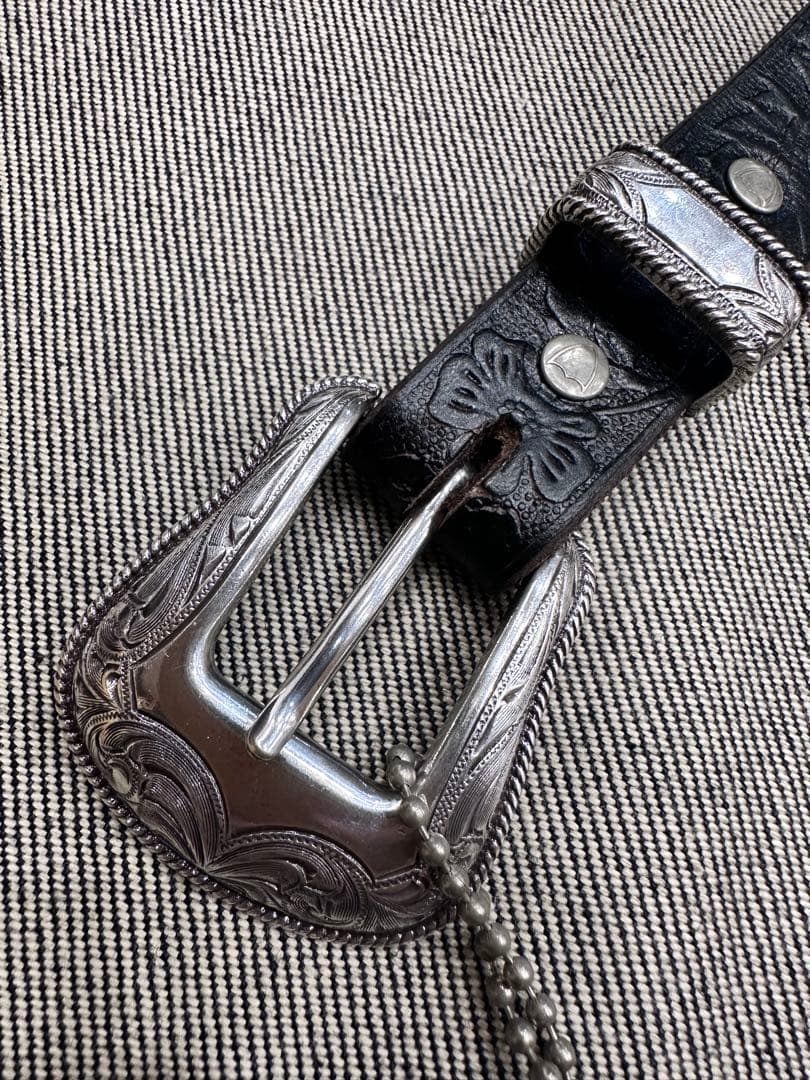 GLAD HAND × HTC \"EMBOSS FLOWER\" ウエスタンベルト