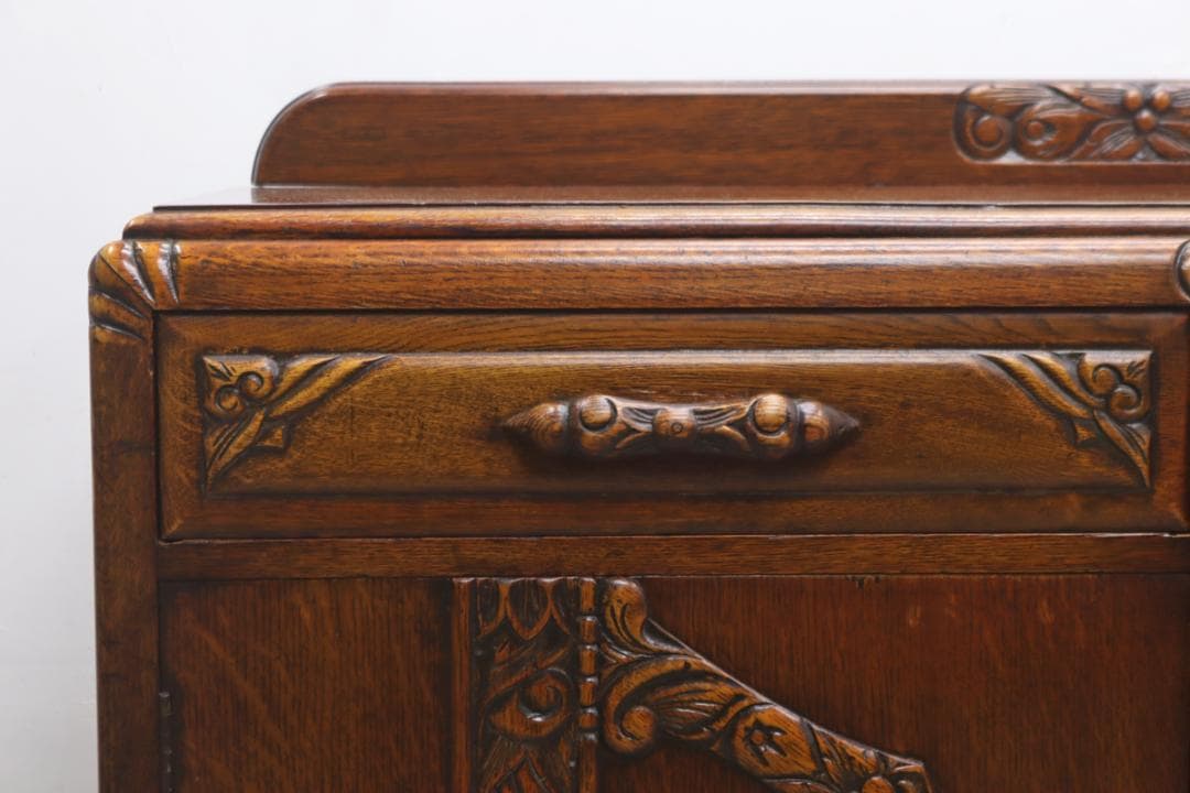 英国 イギリス ヴィンテージ バフェ サイドボード キャビネット アンティーク