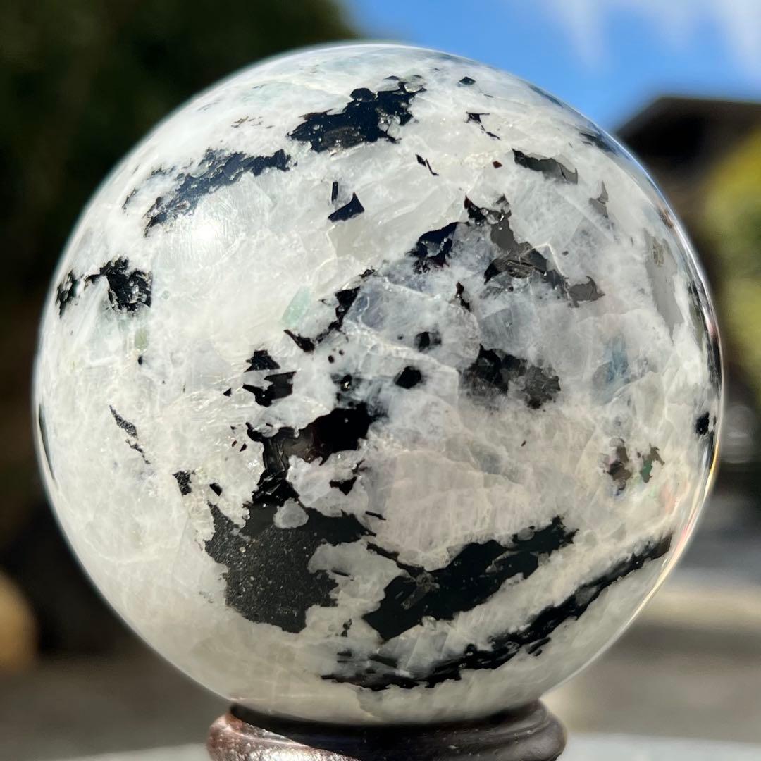 ✳️専用‼️激レア 超大玉✨愛を伝える石✨ムーンストーン ペグマタイト 丸玉 天然石