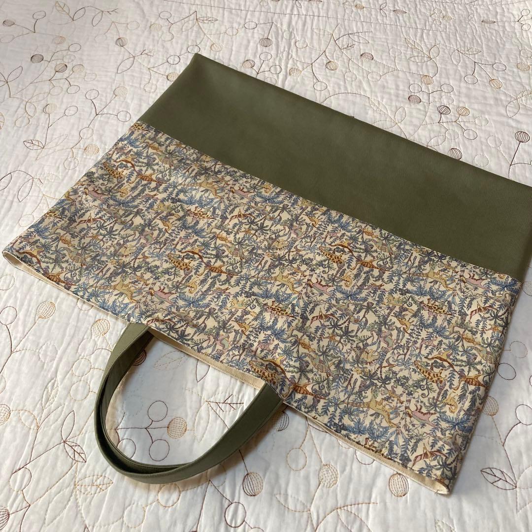 リバティ　ランブルアンドロアー　入園入学3点セット　手提げ袋　上靴入れ　体操着袋