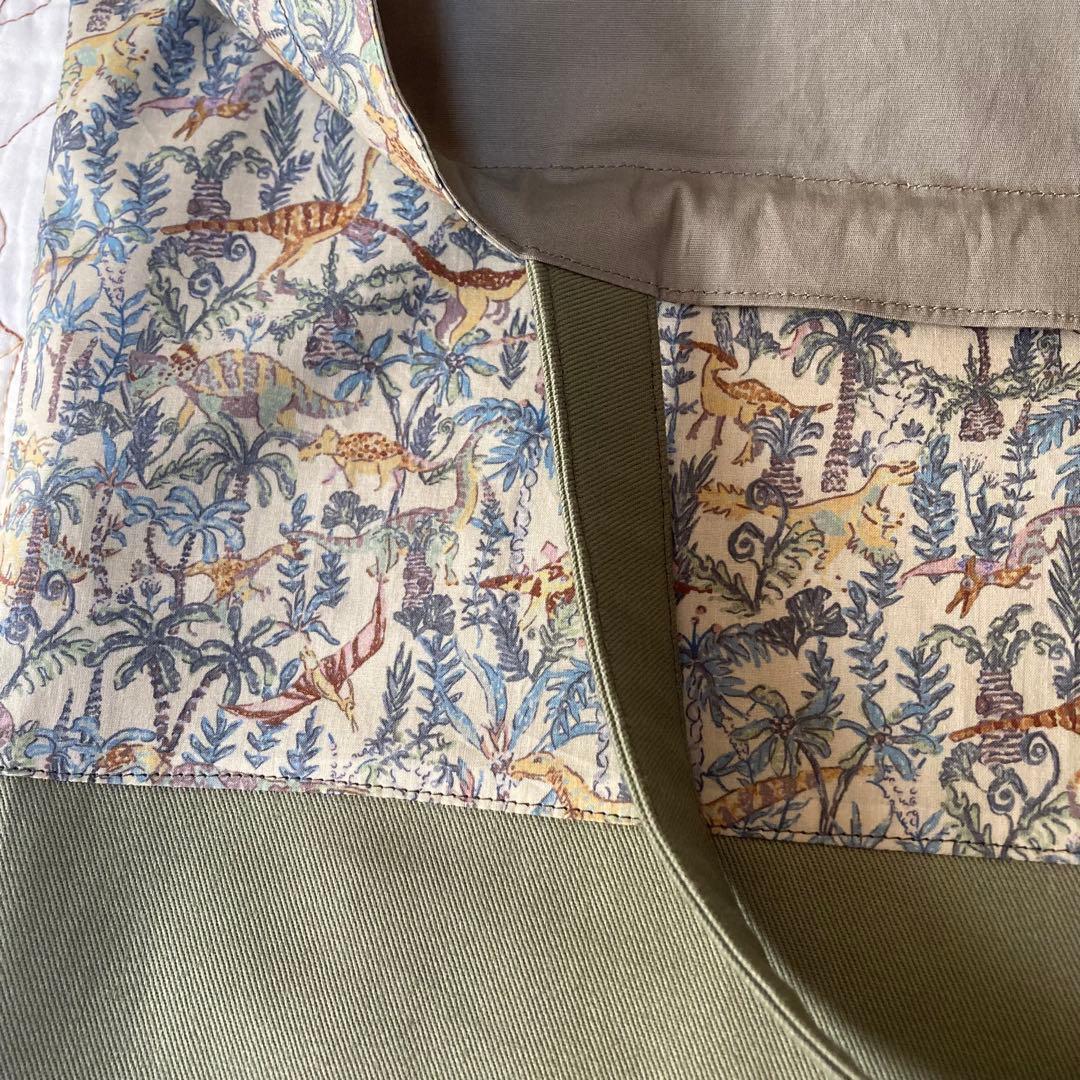 リバティ　ランブルアンドロアー　入園入学3点セット　手提げ袋　上靴入れ　体操着袋