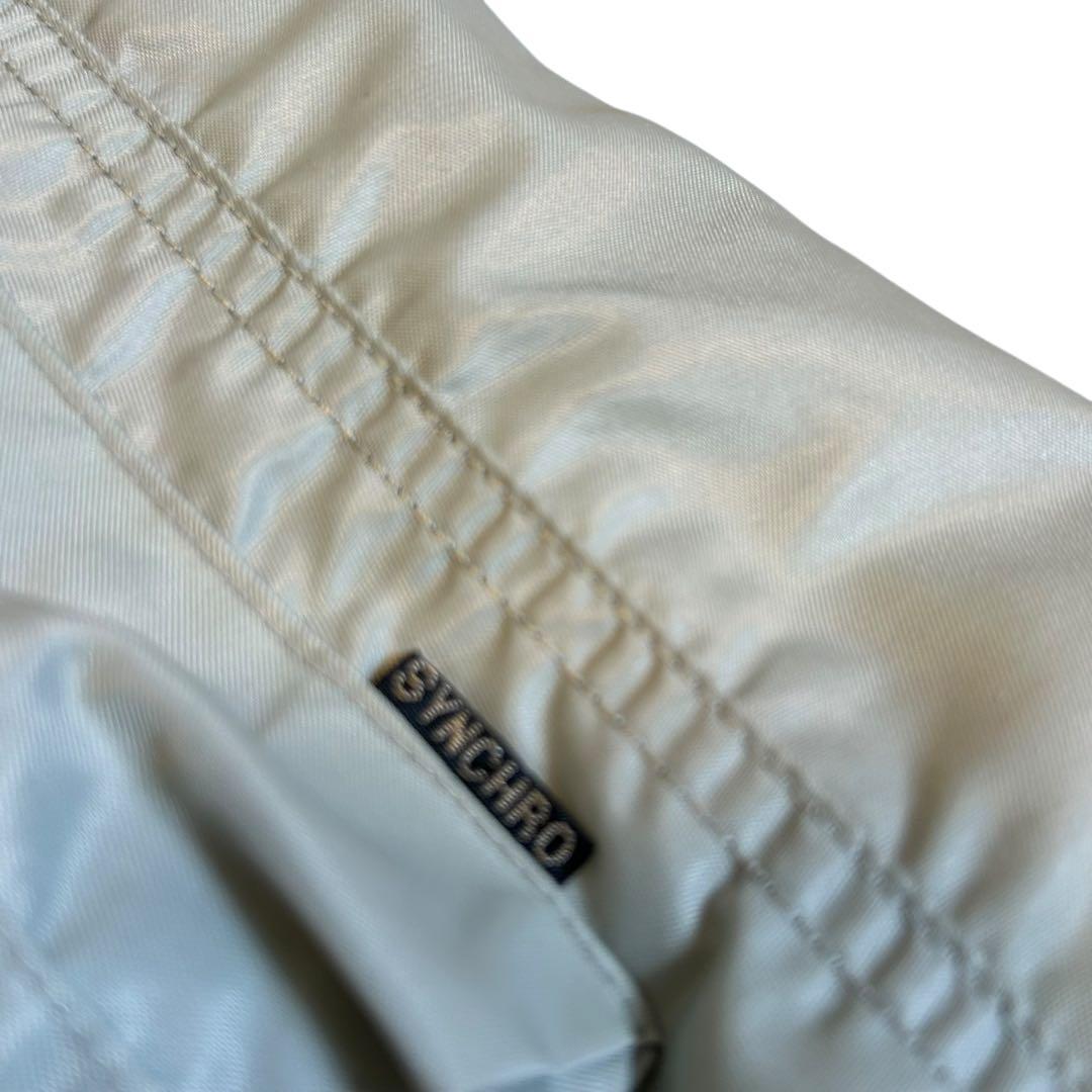 【希少】n2b silver far gray flight jacket