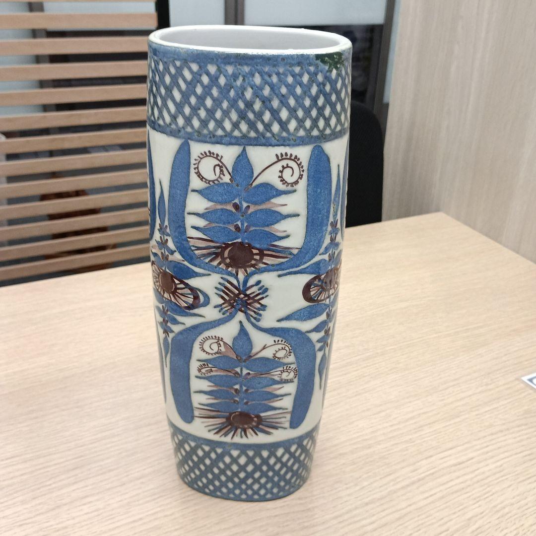 ロイヤルコペンハーゲン　テネラ　陶器製花瓶 約35cm