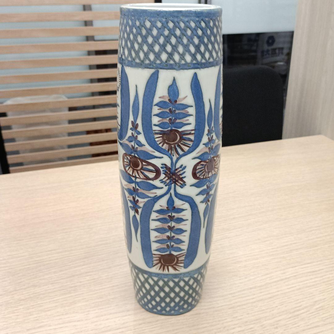 ロイヤルコペンハーゲン　テネラ　陶器製花瓶 約35cm